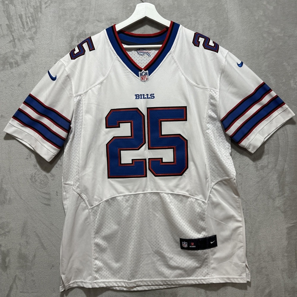 Buffalo Bills LeSean McCoy #25 Jersey Men's Size 48 Nike NFL Football